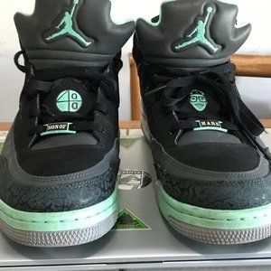 Size 10.5 - Jordan Son of Mars Low Green Glow 2013